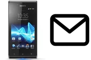 Configurer le courrier dans Sony Xperia J