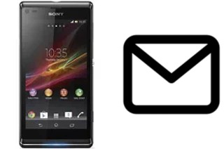 Configurer le courrier dans Sony Xperia L