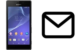 Configurer le courrier dans Sony Xperia M2 Aqua