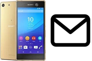 Configurer le courrier dans Sony Xperia M5