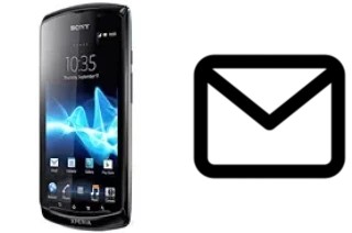 Configurer le courrier dans Sony Xperia neo L