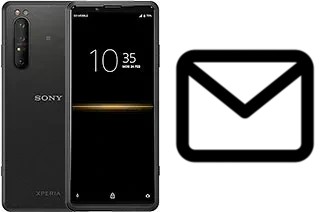 Configurer le courrier dans Sony Xperia Pro (2020)