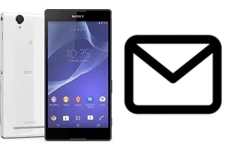 Configurer le courrier dans Sony Xperia T2 Ultra dual