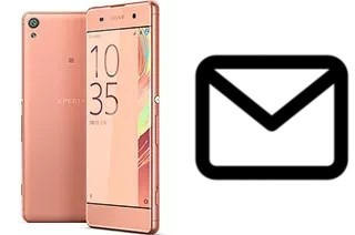 Configurer le courrier dans Sony Xperia XA Dual