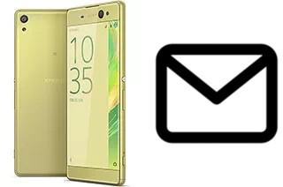 Configurer le courrier dans Sony Xperia XA Ultra