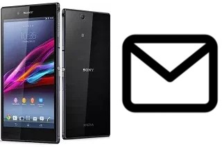 Configurer le courrier dans Sony Xperia Z Ultra