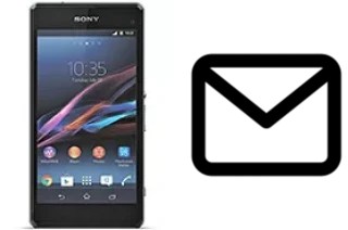 Configurer le courrier dans Sony Xperia Z1 Compact