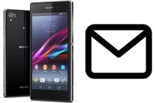 Configurer le courrier dans Sony Xperia Z1