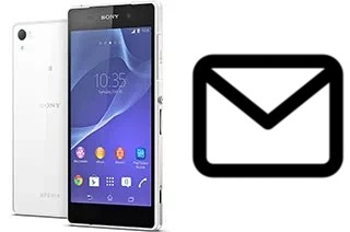 Configurer le courrier dans Sony Xperia Z2