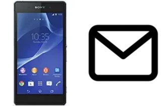 Configurer le courrier dans Sony Xperia Z2a