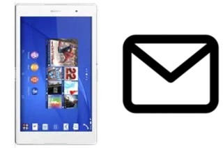 Configurer le courrier dans Sony Xperia Z3 Tablet Compact