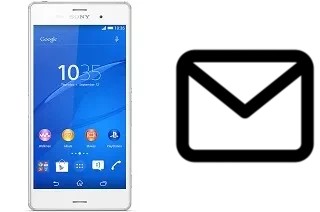 Configurer le courrier dans Sony Xperia Z3