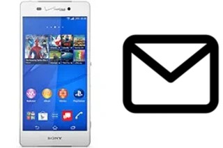 Configurer le courrier dans Sony Xperia Z3v