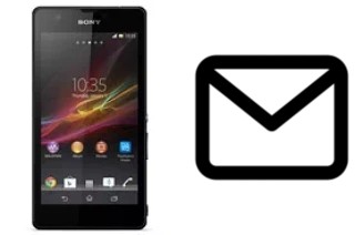 Configurer le courrier dans Sony Xperia ZR