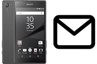 Configurer le courrier dans Sony Xperia Z5 Compact