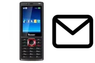 Configurer le courrier dans Sunsky S810