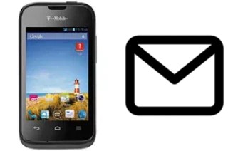 Configurer le courrier dans T-Mobile Prism II