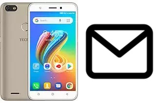 Configurer le courrier dans Tecno F2 LTE