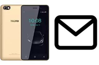 Configurer le courrier dans Tecno F2