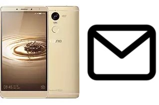 Configurer le courrier dans Tecno Phantom 6 Plus