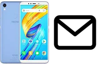 Configurer le courrier dans Tecno Spark 2