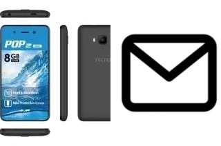 Configurer le courrier dans Tecno POP 2 Mini