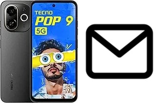 Configurer le courrier dans Tecno Pop 9