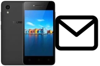 Configurer le courrier dans Tecno W1