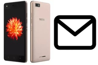 Configurer le courrier dans Tecno W3