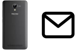 Configurer le courrier dans Tecno W4