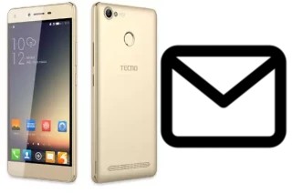 Configurer le courrier dans Tecno W5