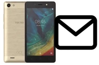 Configurer le courrier dans Tecno WX3 P