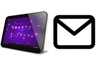 Configurer le courrier dans Toshiba Excite 10 SE