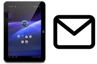 Configurer le courrier dans Toshiba Excite AT200