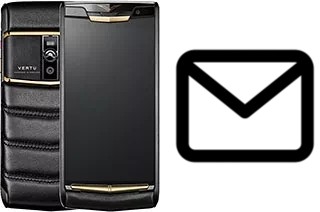 Configurer le courrier dans Vertu Signature Touch (2015)