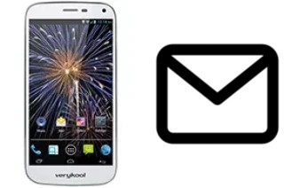 Configurer le courrier dans verykool s505