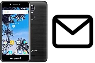 Configurer le courrier dans verykool s5200 Orion