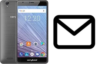 Configurer le courrier dans verykool s6005X Cyprus Pro