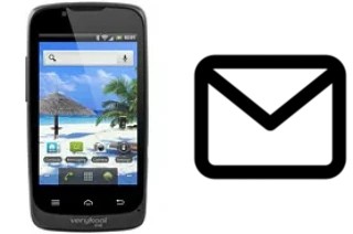 Configurer le courrier dans verykool s732