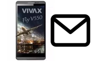 Configurer le courrier dans Vivax Fly V550