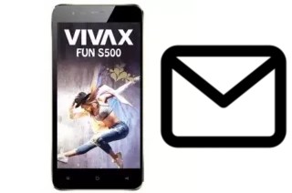 Configurer le courrier dans Vivax Fun S500