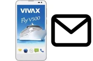 Configurer le courrier dans Vivax Smart Fly V500