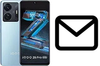 Configurer le courrier dans vivo iQOO Z6 Pro