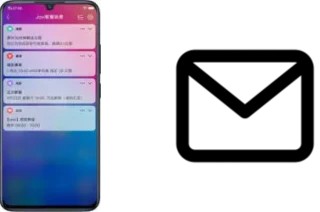 Configurer le courrier dans Vivo X21s