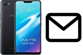 Configurer le courrier dans vivo Y81