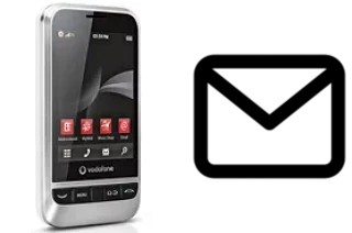 Configurer le courrier dans Vodafone 845