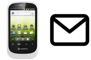 Configurer le courrier dans Vodafone 858 Smart