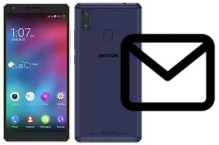 Configurer le courrier dans Walton Primo GM3+