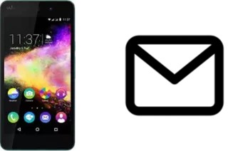 Configurer le courrier dans Wiko Rainbow Up