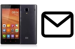 Configurer le courrier dans Xiaomi Redmi 1S